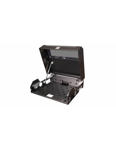 Equip ESF-05-B rack 2U 3U Da parete Nero