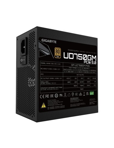 GIGABYTE UD750GM PG5 alimentatore per computer 750 W 20+4 pin ATX ATX Nero