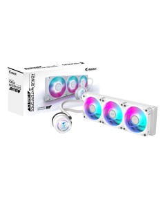 GIGABYTE AORUS WATERFORCE II 360 ICE Raffreddamento a liquido per CPU AIO - 3x ventole ARGB da 120 mm, meccanismo a incastro,