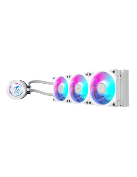 GIGABYTE AORUS WATERFORCE II 360 ICE Raffreddamento a liquido per CPU AIO - 3x ventole ARGB da 120 mm, meccanismo a incastro,
