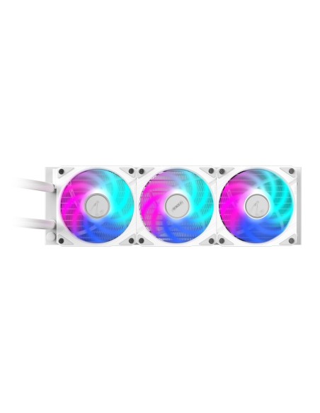 GIGABYTE AORUS WATERFORCE II 360 ICE Raffreddamento a liquido per CPU AIO - 3x ventole ARGB da 120 mm, meccanismo a incastro,