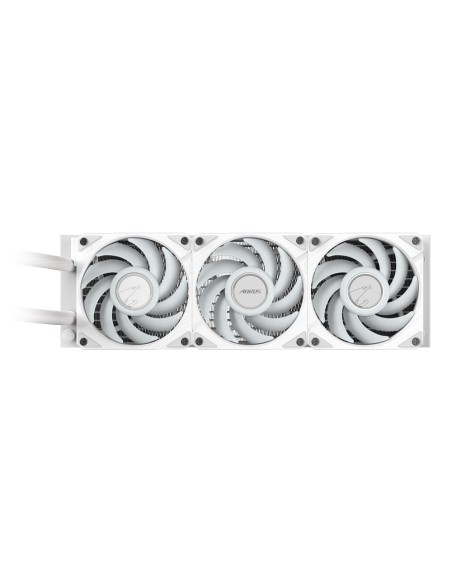 GIGABYTE AORUS WATERFORCE II 360 ICE Raffreddamento a liquido per CPU AIO - 3x ventole ARGB da 120 mm, meccanismo a incastro,