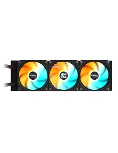 GIGABYTE GAMING 360 Raffreddamento Liquido per CPU - 3x120 mm Ventole ARGB, Meccanismo di bloccaggio a scorrimento, 2