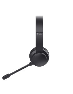 Trust Ayda Auricolare Con cavo e senza cavo A Padiglione Musica e Chiamate USB tipo-C Bluetooth Nero