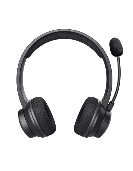 Trust Ayda Auricolare Con cavo e senza cavo A Padiglione Musica e Chiamate USB tipo-C Bluetooth Nero