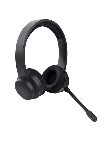 Trust Ayda Auricolare Con cavo e senza cavo A Padiglione Musica e Chiamate USB tipo-C Bluetooth Nero