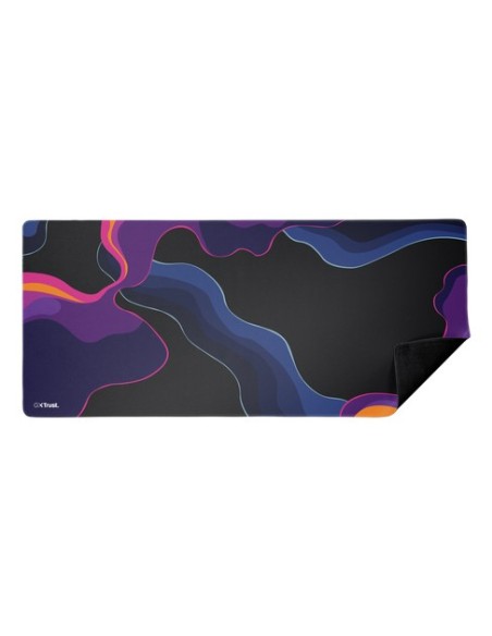 Trust GXT 759 XXL Tappetino per mouse per gioco da computer Nero, Blu, Rosa, Viola