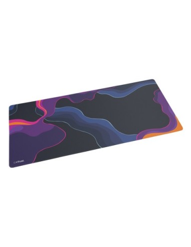 Trust GXT 759 XXL Tappetino per mouse per gioco da computer Nero, Blu, Rosa, Viola