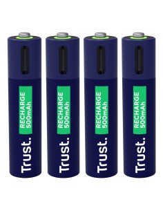 Trust Batterie AAA ricaricabili via USB-C