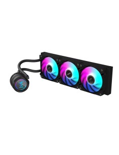 GIGABYTE AORUS WATERFORCE II 360 AIO Raffreddamento a liquido per CPU - 3x ventole ARGB da 120 mm, meccanismo a incastro, 2