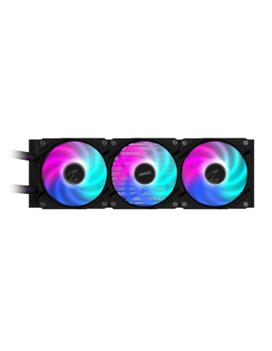GIGABYTE AORUS WATERFORCE II 360 AIO Raffreddamento a liquido per CPU - 3x ventole ARGB da 120 mm, meccanismo a incastro,
