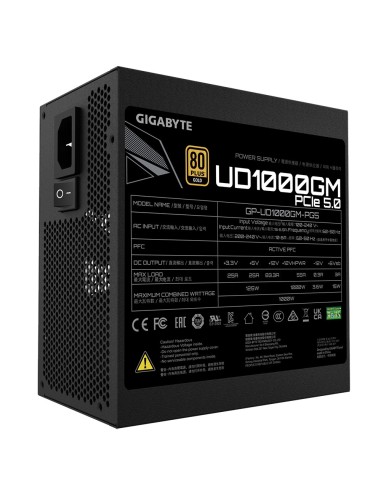 GIGABYTE UD1000GM PG5 alimentatore per computer 1000 W 20+4 pin ATX ATX Nero