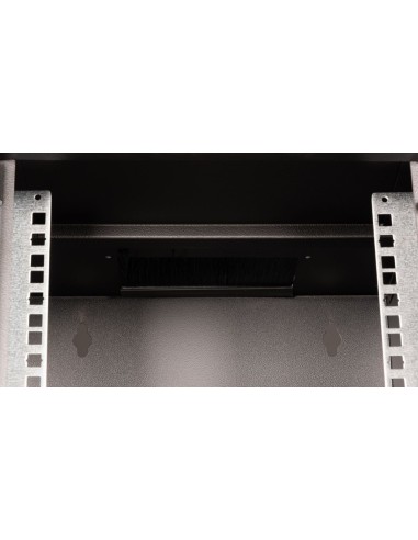 Equip EWM-06-3030-B rack 6U Da parete Nero