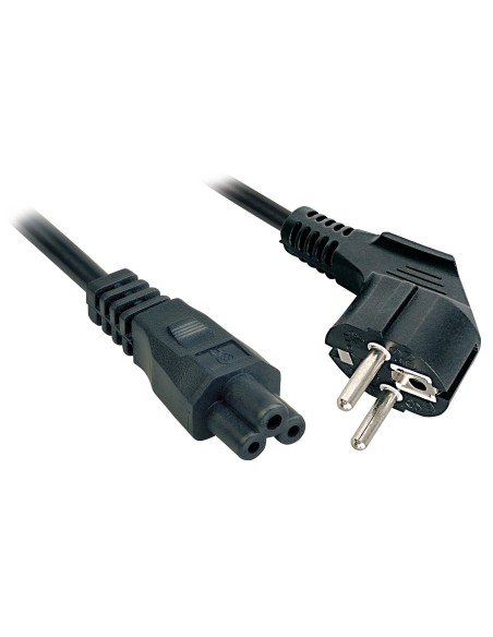 Lindy 5m, CEE 7 7 - IEC 320 C5 Nero CEE7 7 Accoppiatore C5