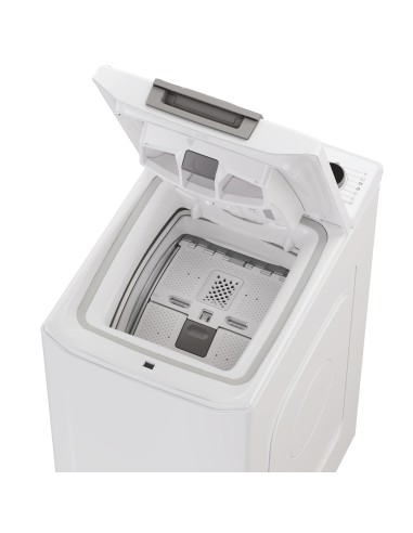 Hoover THOS476TM5-S lavatrice Caricamento dall'alto 7 kg 1400 Giri min Bianco