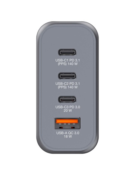 Verbatim GNC-140 Universale Nero, Grigio AC Ricarica rapida Interno