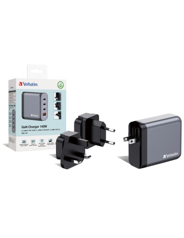 Verbatim GNC-140 Universale Nero, Grigio AC Ricarica rapida Interno