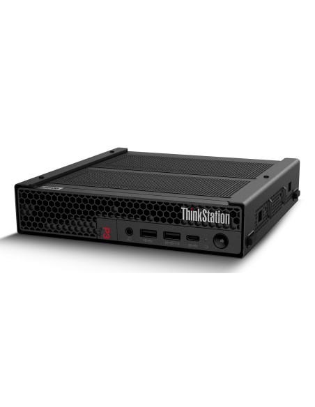 Lenovo ThinkStation P3 Tiny Intel® Core™ i7 i7-14700T 32 GB DDR5-SDRAM 1 TB SSD NVIDIA RTX A400 Windows 11 Pro Mini PC Nero