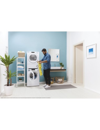 Candy Smart Pro CSOE H8A3TE-S asciugatrice Libera installazione Caricamento frontale 8 kg Bianco