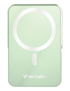 Verbatim Charge 'n' Go Magnetic Wireless Polimeri di litio (LiPo) 10000 mAh Carica wireless Verde 2