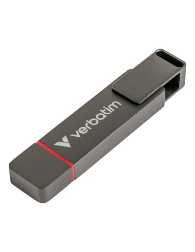 Verbatim Dual QuickStick unità flash USB 256 GB USB Type-A   USB Type-C 3.2 Gen 1 (3.1 Gen 1) Grigio