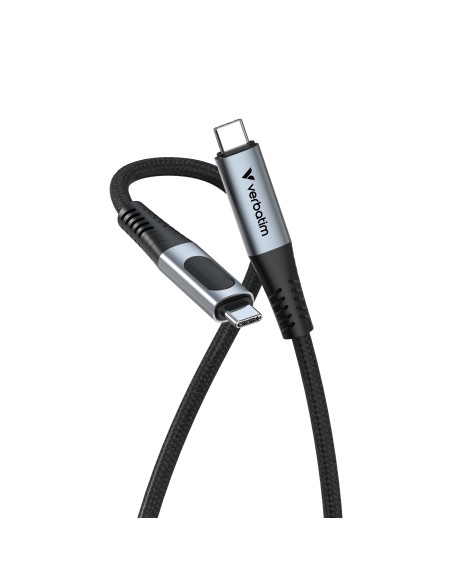 Verbatim 31849 cavo USB USB4 Gen 2x2 1,2 m USB C Nero