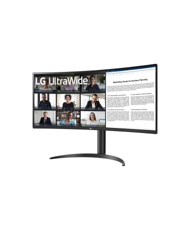 LG 34BR55QC-B Monitor PC 86,4 cm (34") 3440 x 1440 Pixel Wide Quad HD LCD Nero