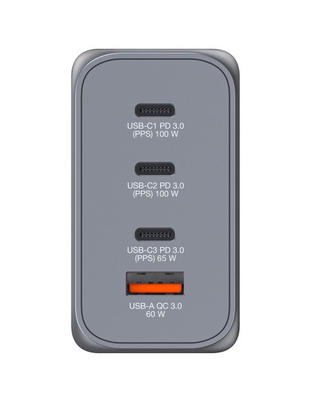 Verbatim GNC-200 Universale Nero, Grigio AC Ricarica rapida Interno
