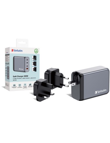 Verbatim GNC-200 Universale Nero, Grigio AC Ricarica rapida Interno