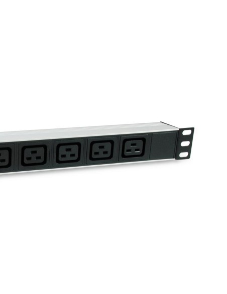 Equip 333319 unità di distribuzione dell'energia (PDU) 6 presa(e) AC 1U Nero
