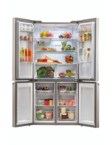 Haier Cube 90 Serie 5 HCR5919FOPG frigorifero side-by-side Libera installazione 528 L F Grigio