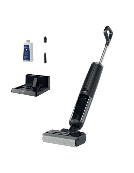 Hoover HW300 011 Aspirapolvere a bastone 2 in 1 Batteria Secco e bagnato Senza sacchetto 220 W Nero, Argento