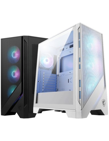 MSI MAG Forge 320R AIRFLOW Micro Tower Bianco