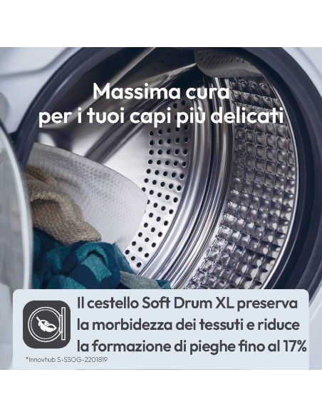 Candy BS 49B9-S lavatrice Caricamento frontale 9 kg 1400 Giri min Nero, Bianco