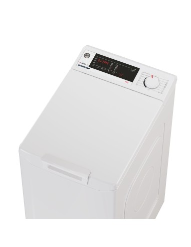 Hoover THOSQ275D3-S lavatrice Caricamento dall'alto Bianco