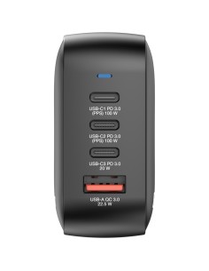 Verbatim Mini GaN Charger 100W Universale Nero AC Ricarica rapida Interno 2