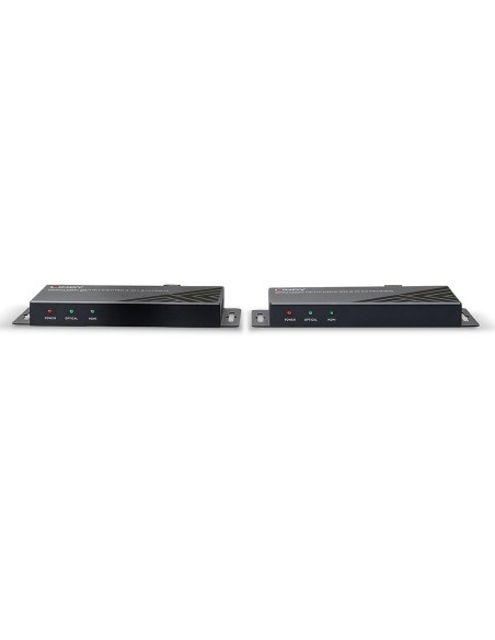 Lindy 38174 moltiplicatore AV Trasmettitore e ricevitore AV Nero
