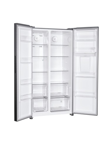 Candy CHSBSO-6174XWD frigorifero side-by-side Libera installazione 529 L E Acciaio inox
