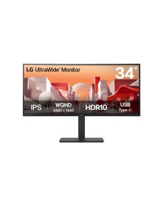 LG 34BA75QE-B Monitor PC 86,4 cm (34") 3440 x 1440 Pixel Wide Quad HD LCD Nero