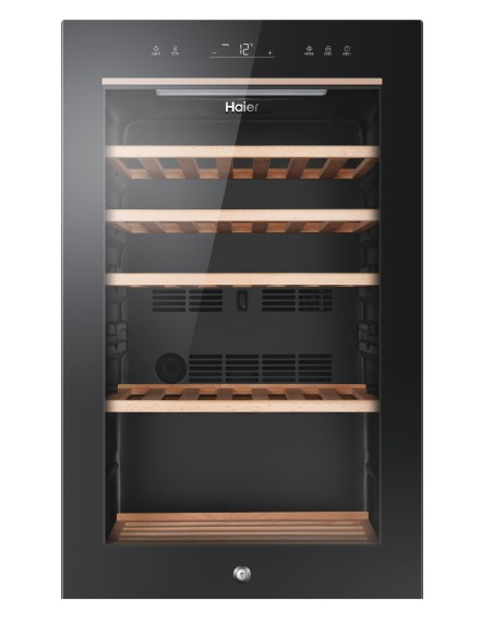 Haier Wine Bank 50 Serie 5 HWS49GA Cantinetta vino con compressore Libera installazione Nero 49 bottiglia bottiglie