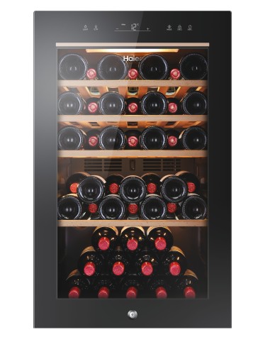 Haier Wine Bank 50 Serie 5 HWS49GA Cantinetta vino con compressore Libera installazione Nero 49 bottiglia bottiglie