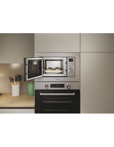 Candy CA20FMW7NG Acciaio inox Solo microonde Da incasso 20 L 800 W