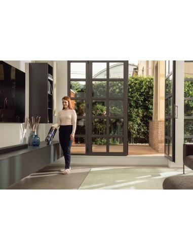 Hoover HF1PZ10H 011 Aspirapolvere a bastone 2 in 1 Batteria Secco Schiuma Senza sacchetto 165 W Argento 2,2 Ah