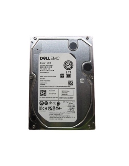 DELL 400-BRDB disco rigido interno 8 TB 7200 Giri min 3.5" Serial ATA III
