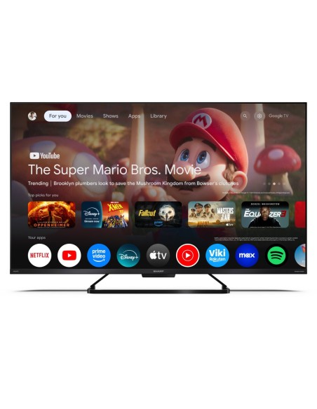 Sharp 43GR8765E TV 109,2 cm (43") 4K Ultra HD Smart TV Wi-Fi Nero