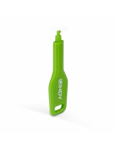 Lindy 47911 clip sicura Chiave bloccaporta SFP Verde Acrilonitrile butadiene stirene (ABS) 1 pz