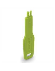 Lindy 47893 clip sicura Chiave bloccaporta RJ-45 Verde Acrilonitrile butadiene stirene (ABS)