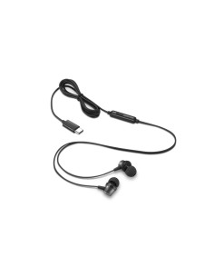 Lenovo 4XD1J77351 cuffia e auricolare Cablato In-ear Ufficio USB tipo-C Nero 2
