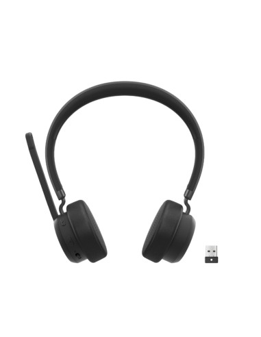 Lenovo Wireless VoIP Headset Auricolare A Padiglione Ufficio Bluetooth Nero