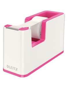 Leitz 53641023 dispenser nastro adesivo Polistirolo Metallico, Rosa
